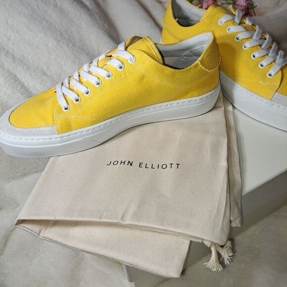 John Elliott Haze Canvas low in canary THESE SHOES ARE 🔥 HOST PICK - Picture 4 of 12